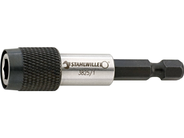Stahlwille 3825/1 Bit Holder 38250002 Hurtigskifteholder Nr. 3825/1 62 Mm Hexagon