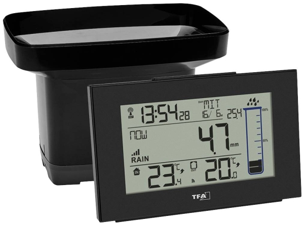 TFA Dostmann 47.3006.01 Trådlös regnmåler | Trädgården - Trädgårdstillbehör - Regnmätare | GameStuff