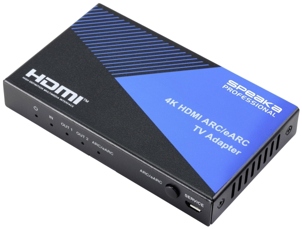 Speaka Professioneller Av-Konverter Sp-Hda-500 [Hdmi - Hdmi] 3840 X 2160 Pixel