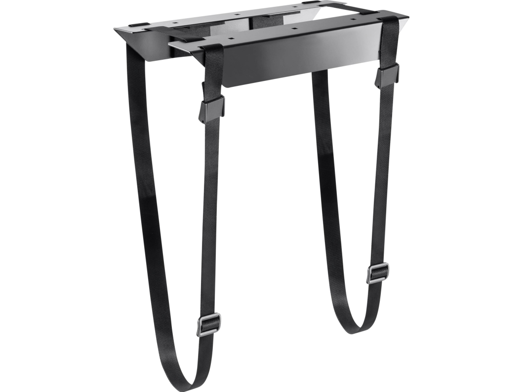 SpeaKa Professional SP-PCH-100 SP-9330268 PC-teline pöydän alle, ruuvikiinnitys Musta Sallittu kuormitus: 10 kg