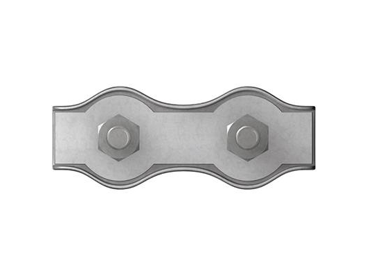 dörner + helmer 4814454 Wireklemme 3 mm Stål Galvaniseret 20 stk | Verktyg & Verkstad - Infästning - Ståltråd & låsa | GameStuff