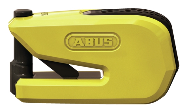 ABUS 95840, Skivbromslås, Gul, Stål, 1,35 cm, 100 dB, 15 s | Cykling - Cykelutrustning - Lås för cyklar | GameStuff