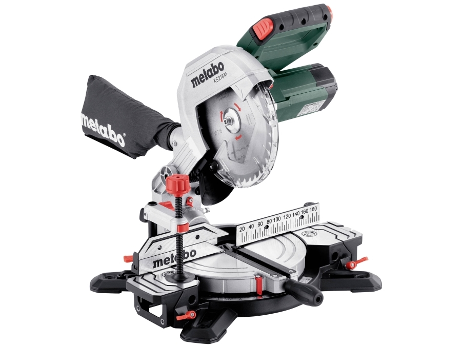 METABO MITERSÅG KS 216 M 1350W LASER 120 x 60 mm | Elverktyg - Prof. Elverktyg 230V - Kapsåg/geringssåg | GameStuff