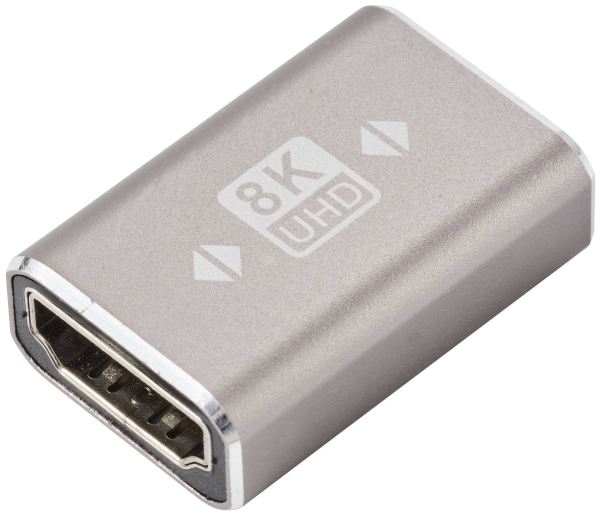 Speaka Professional Sp-11301992 Hdmi Tv, Monitor, Display Adapter [1X Hdmi Anschluss - 1X Hdmi Anschluss] Grau (Metallgehäuse)
