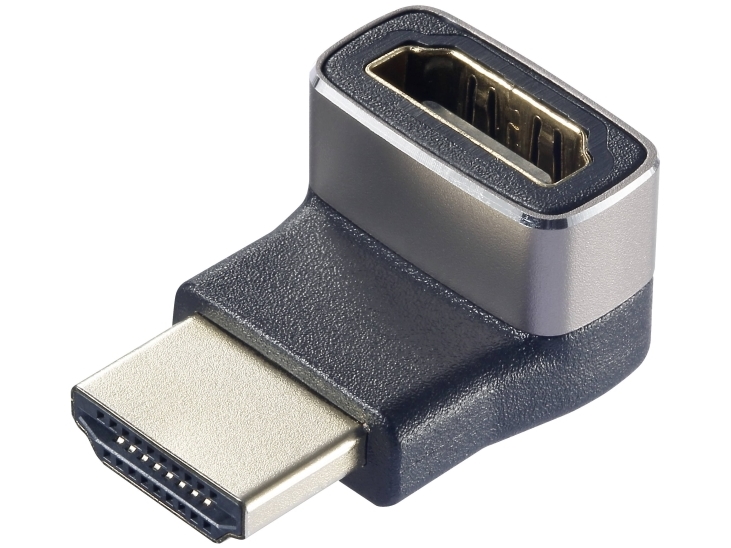 Speaka Professional Sp-11302012 Hdmi Tv, Monitor, Display Adapter [1X Hdmi Anschluss - 1X Hdmi Anschluss] Grau (Metallgehäuse)