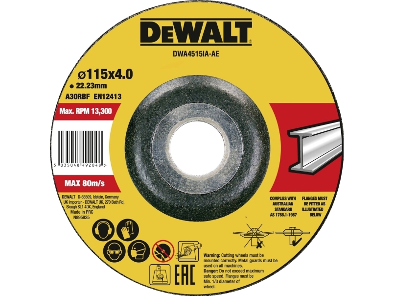 Dewalt Dwa4515ia-Ae Schruppscheibe 1 Stück