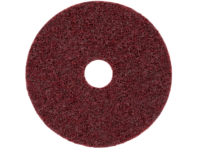 Scotch-Brite Overfladebehandlingsrondel SC-DH 125x22mm A MED Rød - (20 stk.)