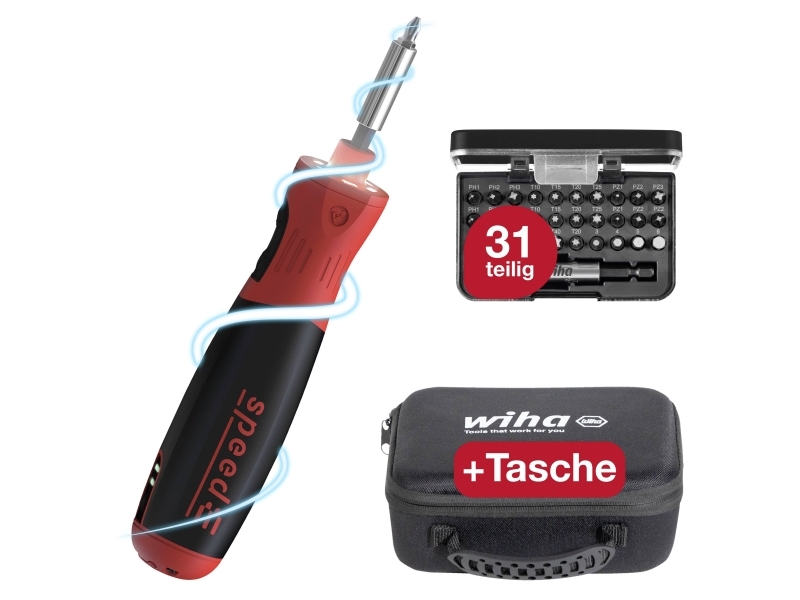 Wiha speedE® PocketDrive 45791 Sladdlös skruvdragare 3,7 V litium inkl. batteri