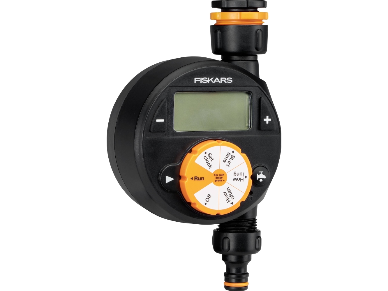 Fiskars Vandtimer Med Én Udgang (2Xaa-Batterier Medfølger Ikke)