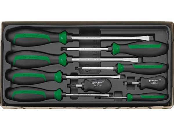 Stahlwille 4693/9 Skruvmejselsats | Verktyg & Verkstad - Skruvmejsel - Skruvmejselset | GameStuff