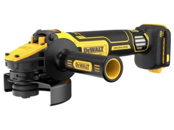 DEWALT DCG408NT-XJ DCG408NT-XJ Sladdlös vinkelslip 125 mm utan batteri, utan laddare, Väska 18 V - SOLO