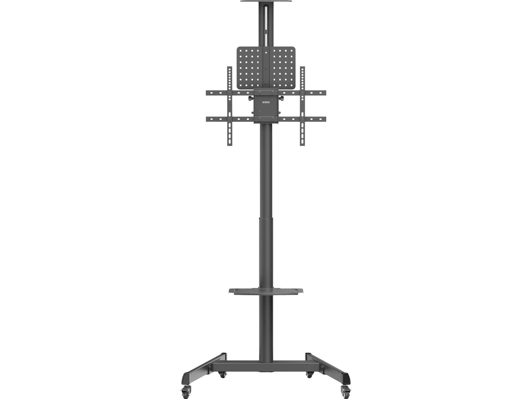 Speaka Professional Sp-Tvc-1300 Tv-Wagen Höhenverstellbar 94,0 Cm (37) - 190,5 Cm (75) Höhenverstellbar, Stehend, Schwenkbar, Neigbar