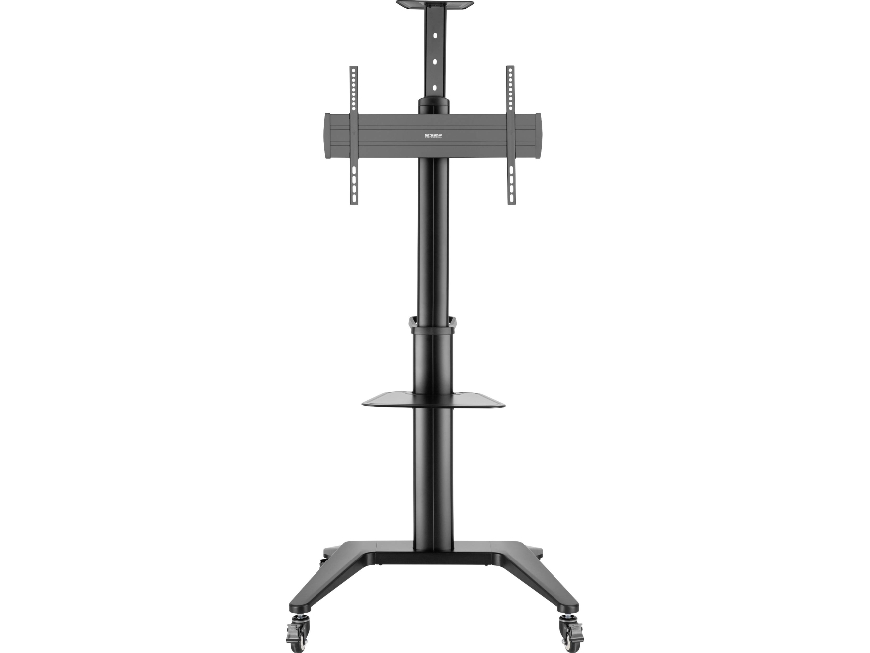 Speaka Professional Sp-Tvc-1400 Tv-Wagen Höhenverstellbar 94,0 Cm (37) - 190,5 Cm (75) Höhenverstellbar, Stehend, Schwenkbar, Neigbar