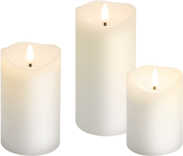 Goobay 77779, Dekorativ ljusfigur, Vit, Glas, Polykarbonat (PC), IP20, 6 h, Ljus | Belysning - Annan belysning - Dekorativ belysning | GameStuff