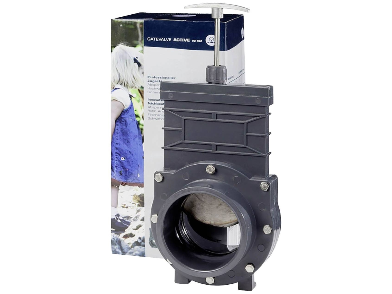 FIAP 2426 Låsventil (Ø x H) 90 mm x 300 mm 1 st | Sällskapsdjur - Trädgårdsdamm - Byggnad av trädgårdsdamm | GameStuff