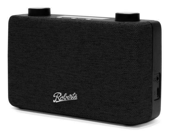 Roberts Radio Play 11, Bærbar, Analog & Digital, Dab, Dab+, Fm, Sort, Dreje, Ekstern