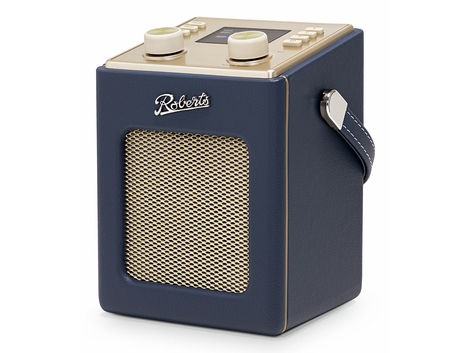 Roberts Radio Revival Mini 2, Tragbar, Analog & Digital, Dab, Dab+, Fm, Lcd, 3,5 Mm, Navy
