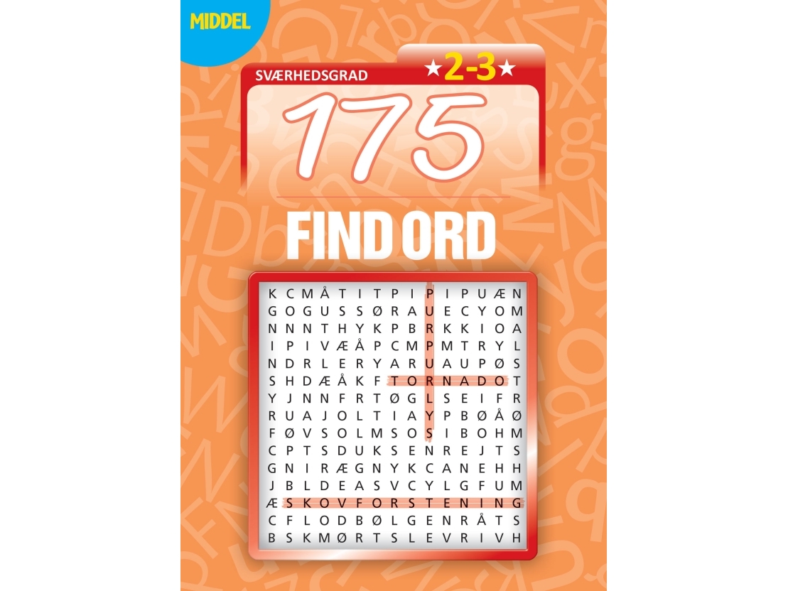 175 Find Ord - Ordjagt i lommeformat - Keesing Tankesport - Hæftet Bog - Keesing - 2024 - Dansk - Booktok.dk