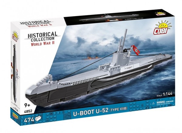 Cobi U-båd U-52 474 stykker