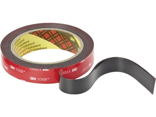 3M VHB™ 5952F 5952F/193 Kaksipuolinen teippi VHB™ 5952F Musta (L x S) 3 m x 19 mm 1 kpl 1 kpl