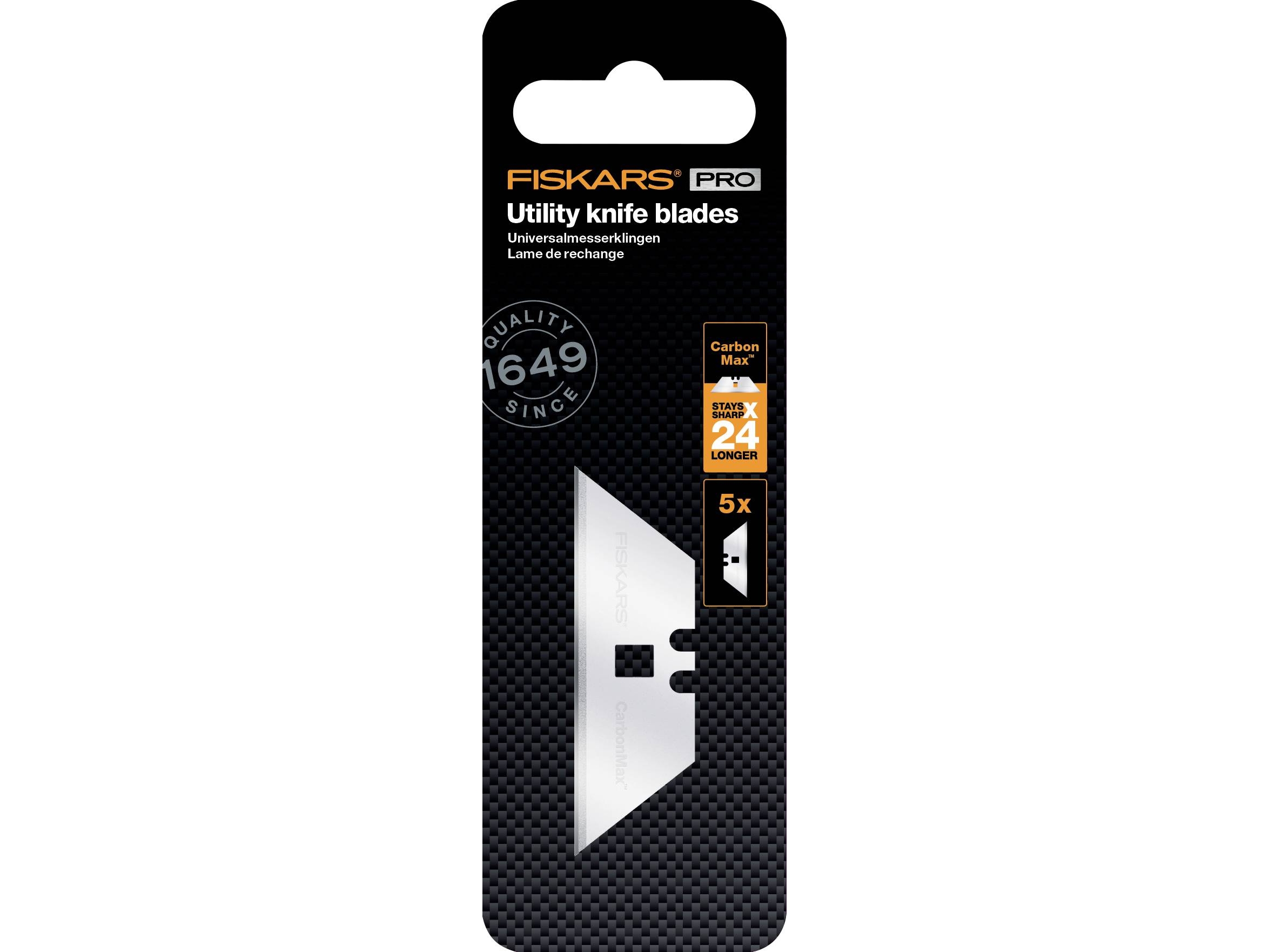 Fiskars Carbonmax-Blade Til Universalkniv 5 Stk, 1027229