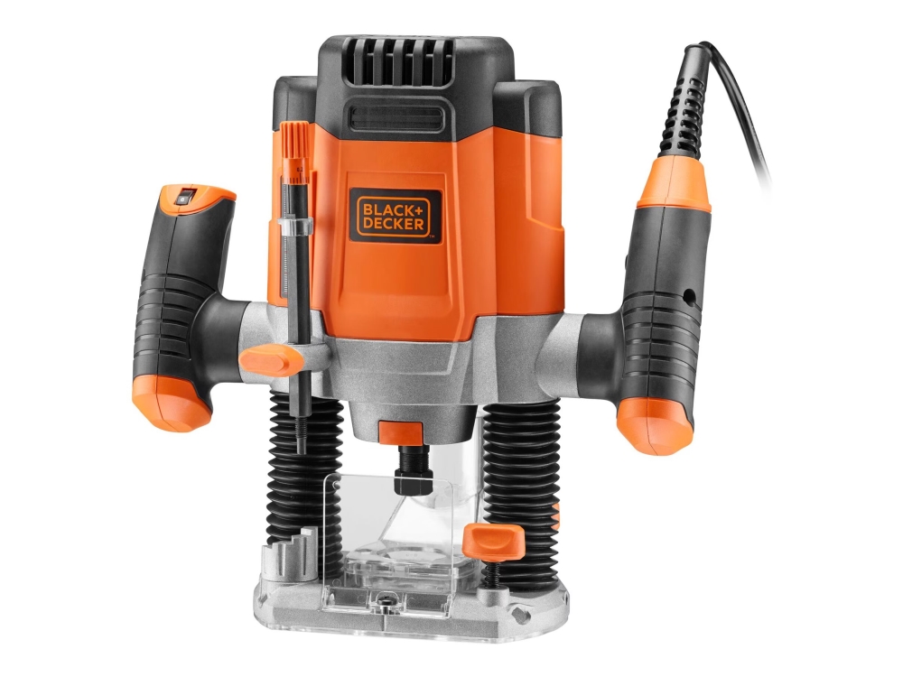 BLACK+DECKER - Handöverfräs för håltagning - 1200 W