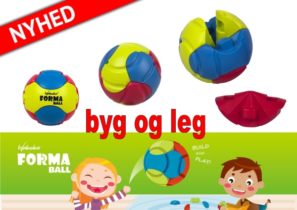 Waboba Forma ball- 3D pusle spilbold der kan hoppe