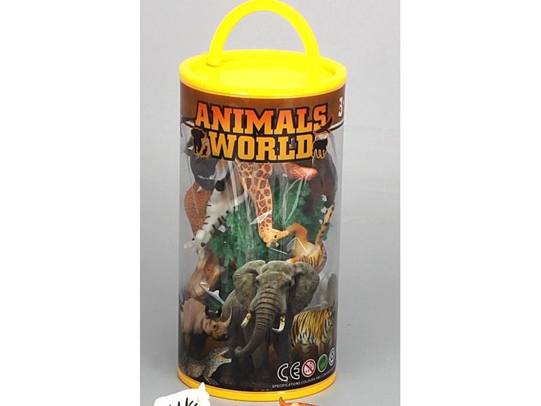 Nenurodyta_V Set Of Figurines Animals Xty-015