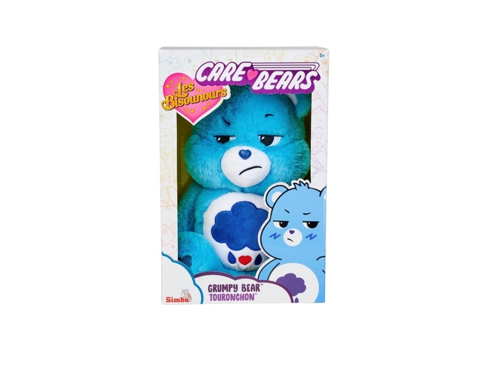 Stuffed Toy Simba Sharebear Grumpy, Blue, 35 Cm