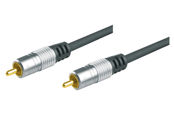 Tecline 3.0M Rca - Rca, 3 M, Rca, Rca, Hanstik, Hanstik, Grå