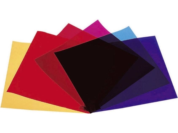 Eurolite Colour Film Sheet Set of 6 Red, Blue , Green, Yellow, Purple, Violet Lämplig för (scenteknik)PAR-64, PAR 36, PAR-56 Red, Blue , Green, Yellow, Purple, Violet | TV, Ljud & Bild - Musikstudio - Effekt utrustning | GameStuff