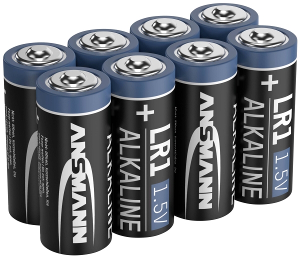 Ansmann Lr1 Spezialbatterien Alkali-Mangan 1,5 V 8 Stück