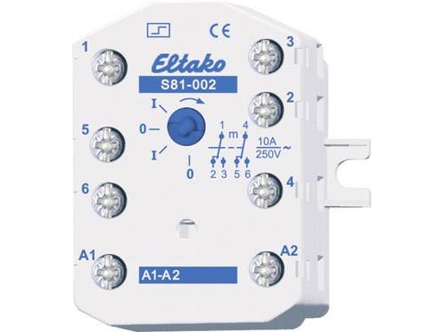 Strømstødskontakt Underpuds Eltako S81-002-230V 2 X Omskifter 230 V 10 A 2300 W 1 Stk