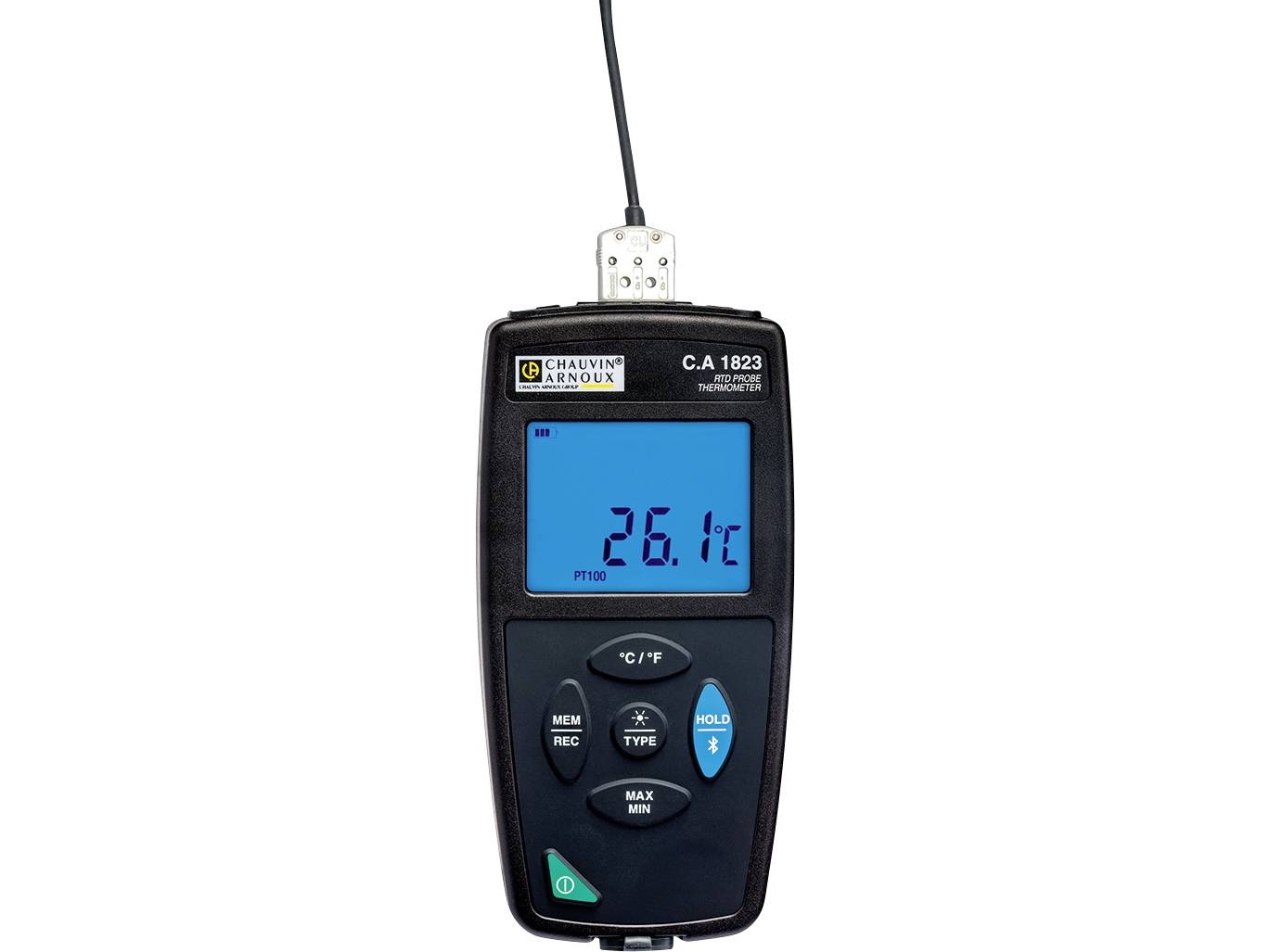 CA1823 - 1 kanal temperaturlogger PT100
