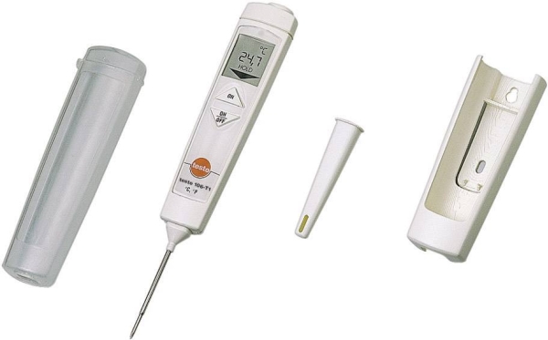 Thermometer Mit Einsatz T106-T1 Mit Topsafe Testo -50 Bis +275 C,1 Stück