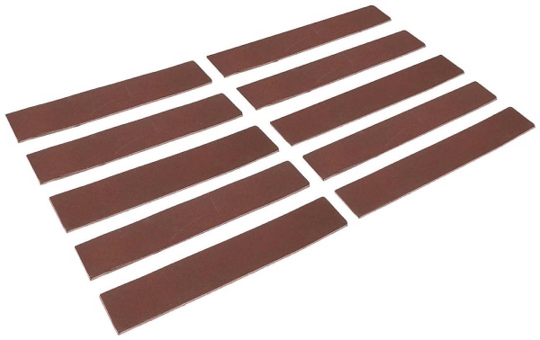 Ravfarvet Leder-150X25x3