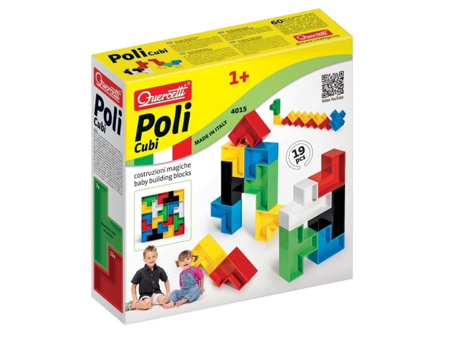 Quercetti Quercetti Poli Cubi Konstruktion Magic Set