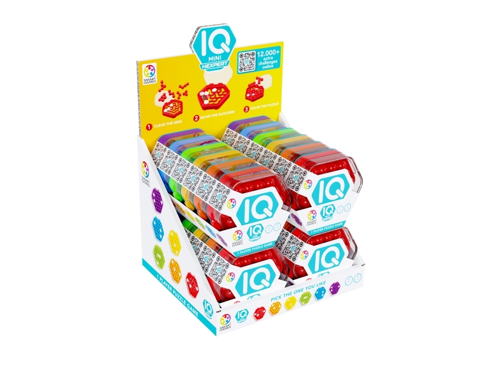 Smartgames Iq Hexpert, Box-Puzzle, 7 Jahre