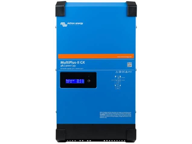 Victron Energy Omformer MultiPlus-II 48/5000/70-50 GX 5000 W 48 V/DC - 230 V/AC | Huset - Solpaneler & batterier - Inverterare | GameStuff