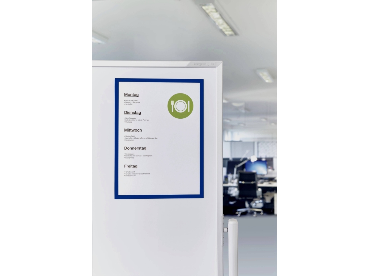 Magnetoplan 1130403 Magnetramme Blå A3 | Möbler - Bord - Tillbehör | GameStuff