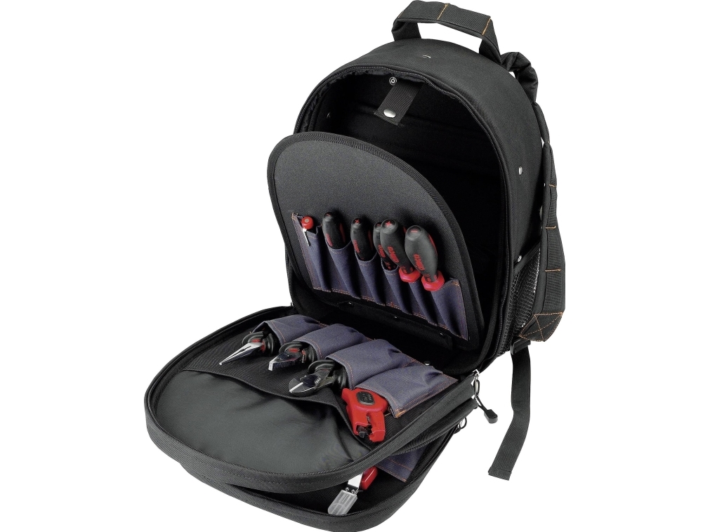 Cimco 170420 Elektriker Werkzeugrucksack Mit Ausrüstung