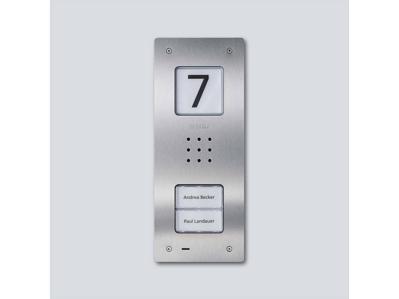Siedle 210009118-00 Samtaleanlæg Sølv | Huset - Säkerhet & Larm - Intercom & tillbehör | GameStuff