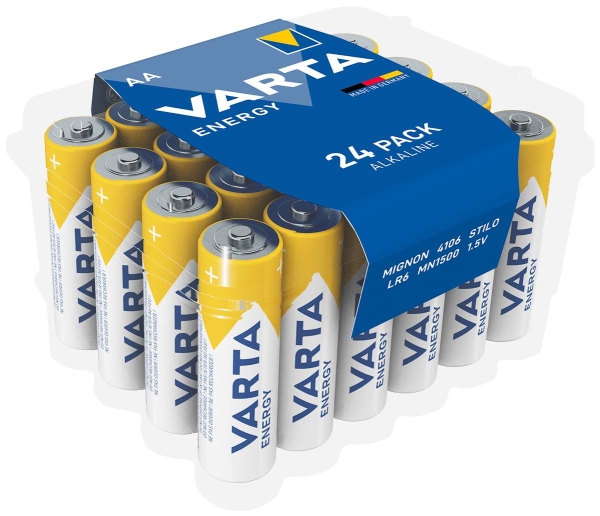 Varta Energy 4106 - Batterien 24 X Aa Typ - Alkalisk