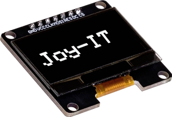 Joy-It Sbc--Ed01.3 Display-Modul 3,3 Cm (1,3 Tommer) 128 X 64 Pixel Passer Til: Arduino, Raspberry Pi, Asus Tinker Board, Banana Pi, C-Contr-, Callio