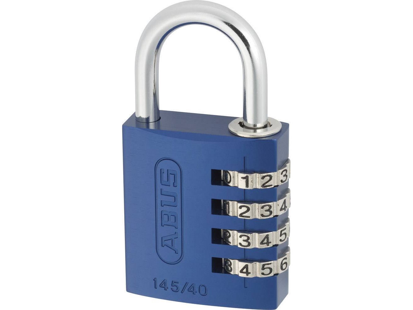 ABUS 488078, Blå, Aluminium, 110 g, 1 stk | Huset - Säkerhet & Larm - Hänglås | GameStuff