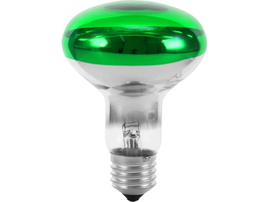 Eurolite 9210410U Halogenlampe E27 Reflektor 60 W Grün (Ø X L) 80 Mm X 110 Mm 1 Stück