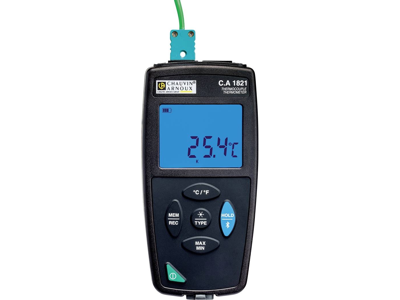 CA1821 - 1 kanal temperaturdatalogger med display