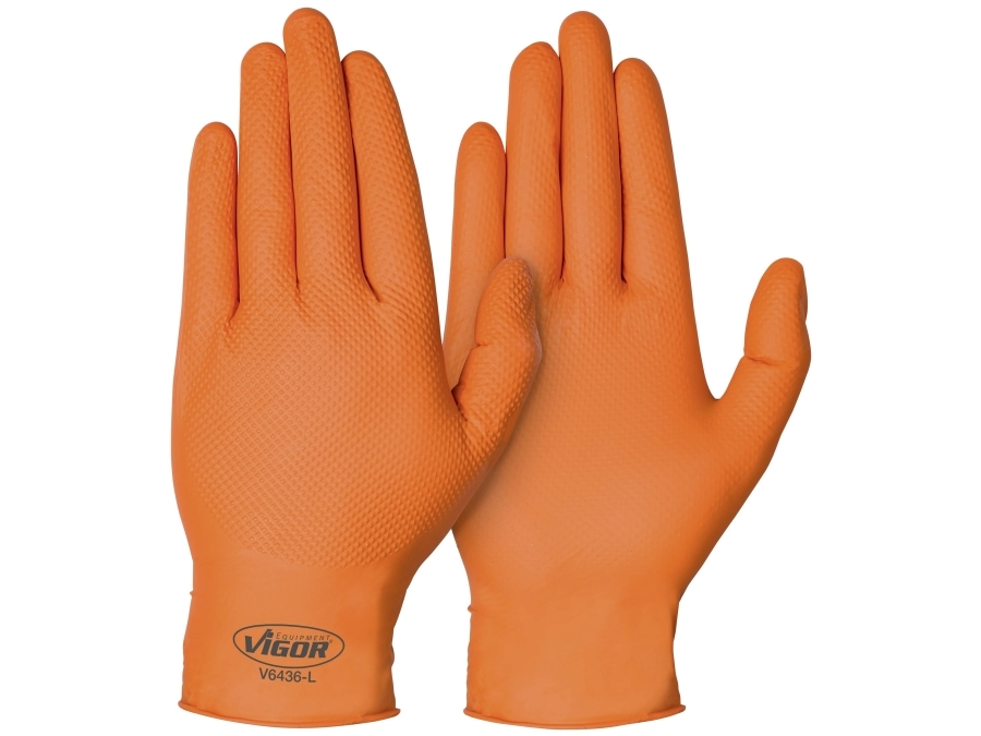 Vigor V6436-L Nitril Arbejdshandske Størrelse (Handsker): L 1 Paar