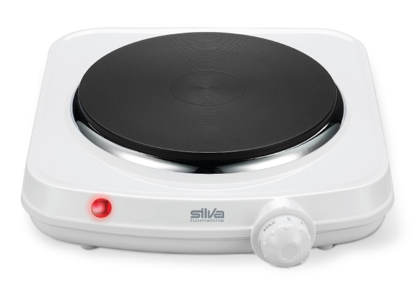 Silva Schneider EK 1018, Hvid, Bordplade, Forseglet plade, Metal, 1 zone(s), 1 zone(s)