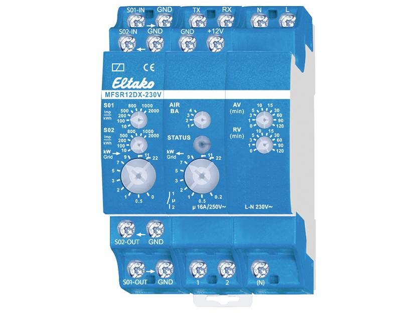 Eltako Mfsr12dx-230V Multifunktionales Leistungsrelais 22100530 1 (22100530)